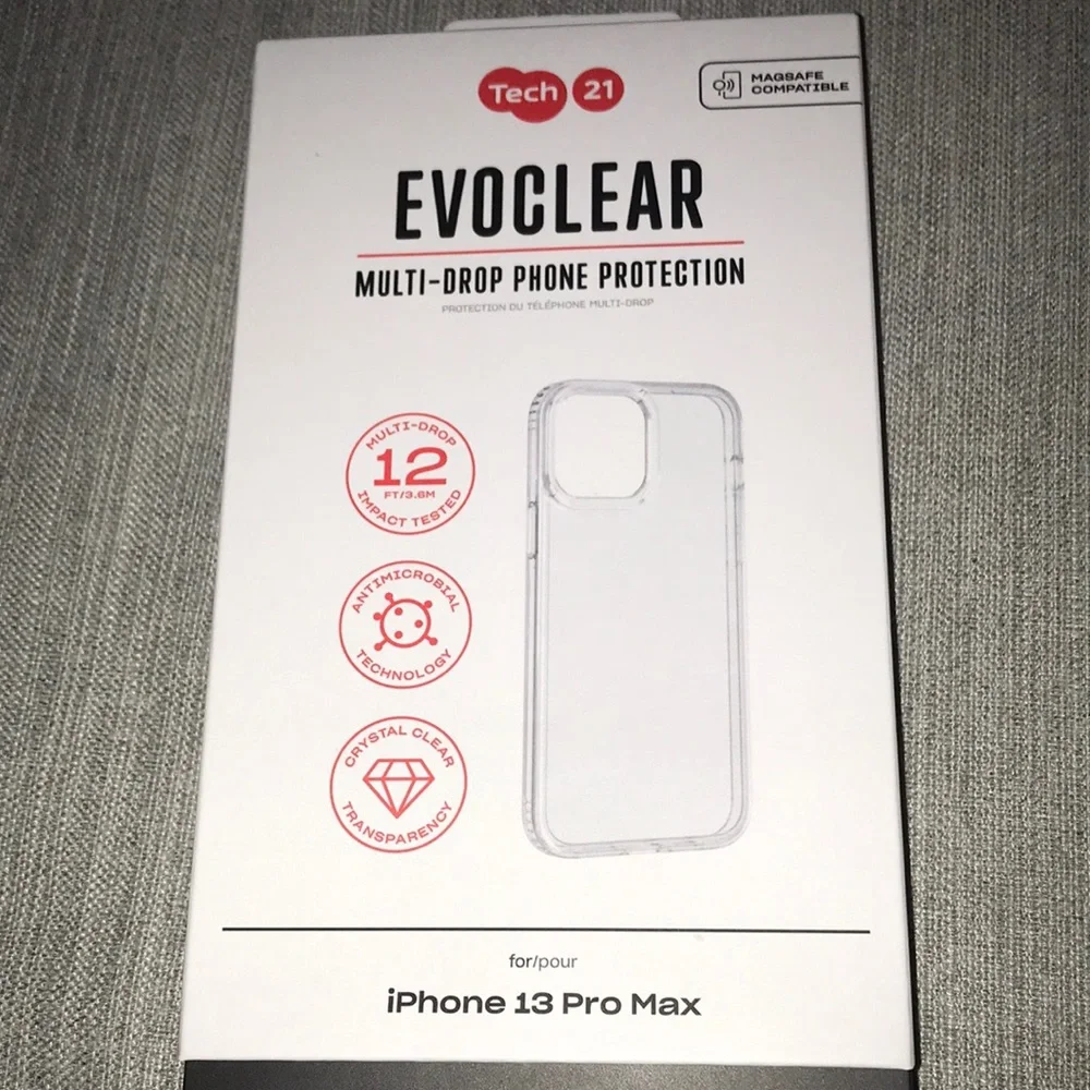 Evoclear multi-drop iPhone 13 pro max case